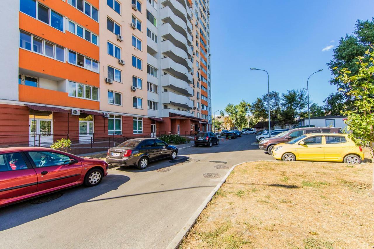 קייב Super View, Luxury Apartment Near Chernihiv Metro. מראה חיצוני תמונה