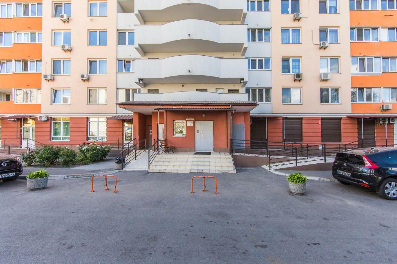 קייב Super View, Luxury Apartment Near Chernihiv Metro. מראה חיצוני תמונה