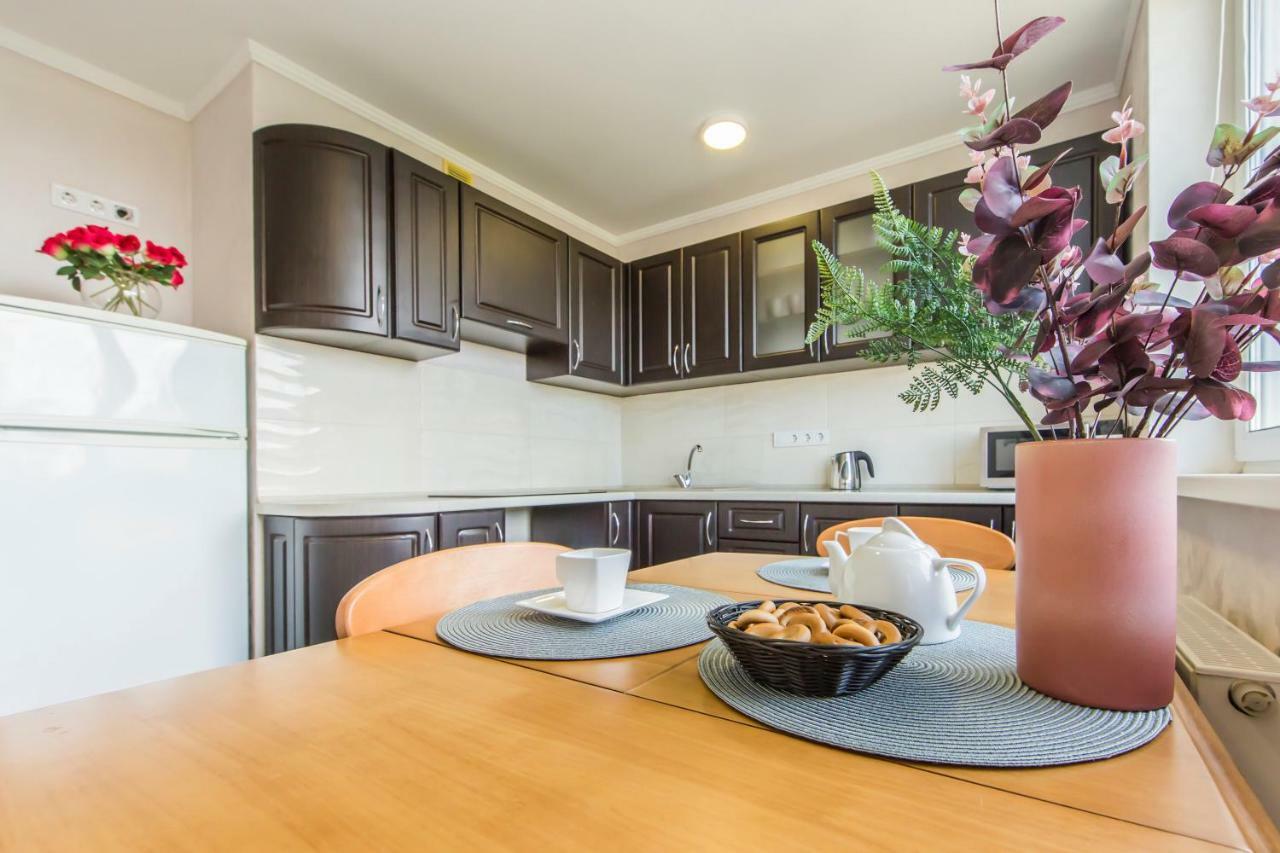 קייב Super View, Luxury Apartment Near Chernihiv Metro. מראה חיצוני תמונה
